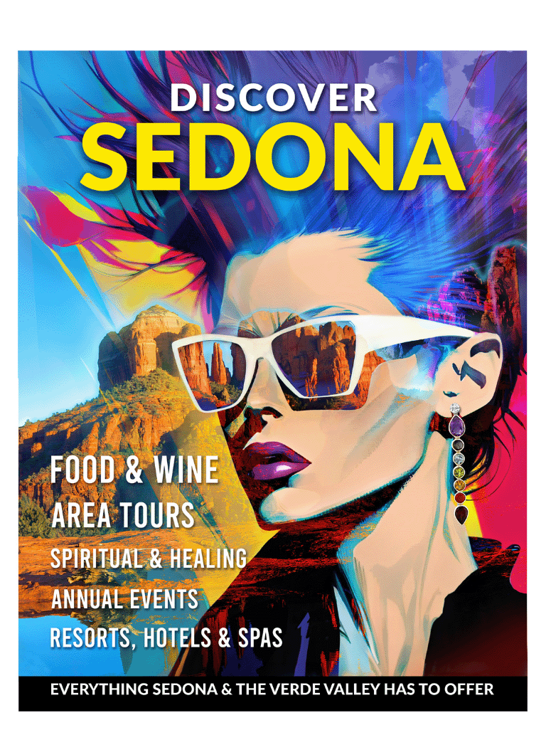 cover of Discover Sedona magazine